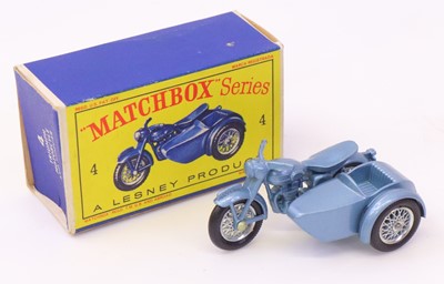 Lot 258 - Matchbox regular wheels No. 4 Triumph...