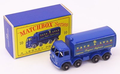 Lot 261 - Matchbox 175 series No. 10 Tate & Lyle sugar...