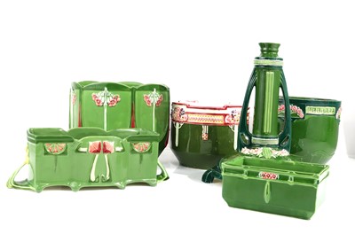 Lot 284 - A collection of Eichwald Pottery Secessionist...