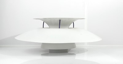 Lot 424 - Poul Henningsen (Danish, 1894-1967) - a white,...
