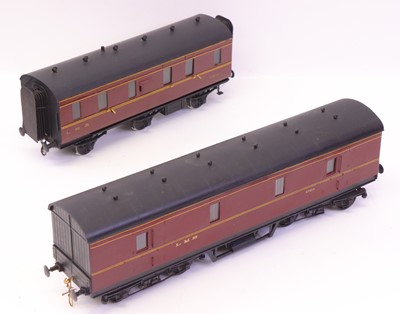 Lot 278 - Two 0-gauge kit/scratch built LMS...