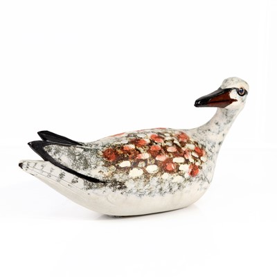 Lot 312 - Janet Hamer (British, 1932-2014) - Red shank,...