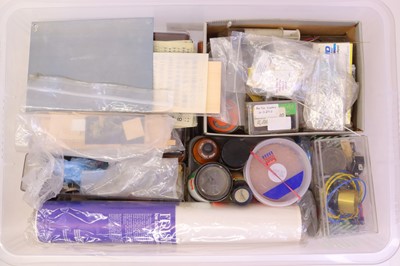 Lot 182 - Box containing modelling materials. Offered as...