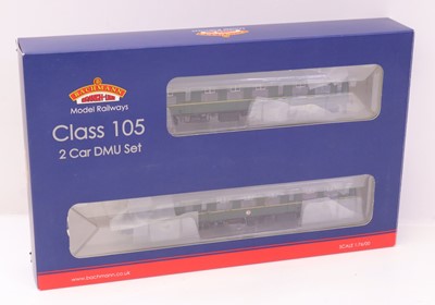 Lot 397 - A Bachmann 00 gauge Class 105 2-car DMU in BR...