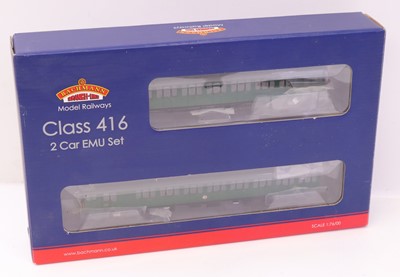 Lot 398 - A Bachmann 00 gauge Class 416 2-car EMU in BR...