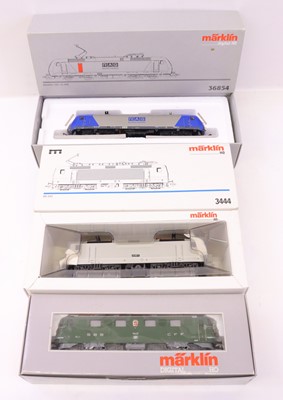 Lot 23 - Marklin HO gauge boxed locomotive group, 3...