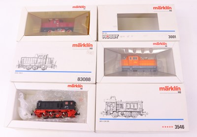 Lot 25 - Marklin HO Gauge locomotive group, 3 examples...