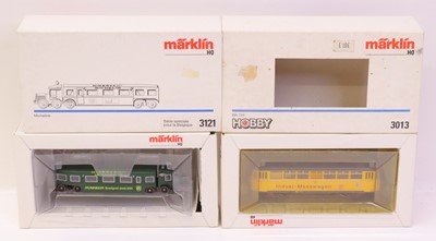 Lot 16 - A Marklin HO scale boxed locomotive and...