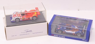 Lot 401 - A Spark Models 1/43rd scale racing car group,...