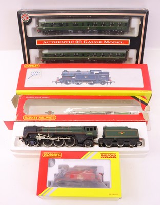 Lot 595 - Four 00 gauge locos to include a Dapol 2-car...