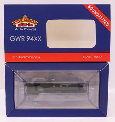 Lot 72 - Bachmann 00 gauge DCC sound fitted GWR 94xx...
