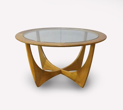 Lot 477 - G-Plan - a 1960s teak 'Astro' circular coffee...