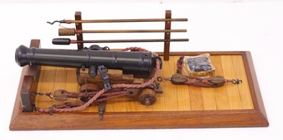 Lot 455 - Nauticalia Limited loose model of a metal and...