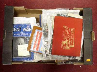 Lot 59 - A collection of ephemera, to include a...