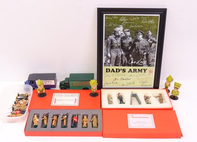 Lot 331 - a tray containing Dad's Army related novelties...