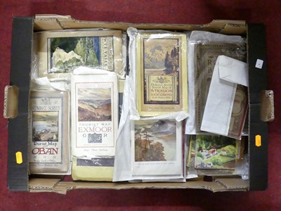 Lot 62 - A collection of maps, to include Ordnance...
