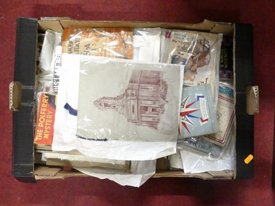 Lot 63 - A collection of books and ephemera, to include...
