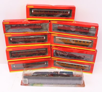Lot 81 - Nine Hornby OO Gauge coaches to include:...