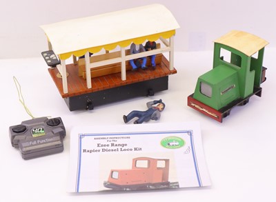 Lot 154 - Two hand-built G gauge 45mm scale electric...