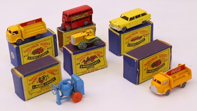 Lot 769 - Matchbox regular 1/75 series wheels group of 6...