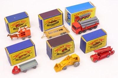 Lot 770 - Matchbox regular 1/75 series wheels group of 6...