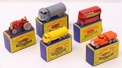 Lot 771 - Matchbox Regular 1/75 series wheels diecast to...