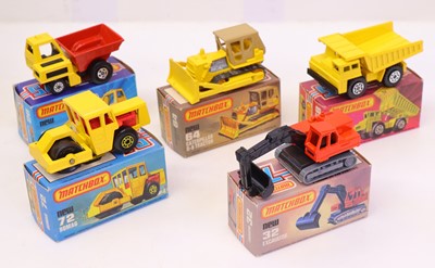 Lot 809 - Matchbox 1/75 series group of 5 diecasts to...