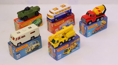 Lot 811 - Matchbox 1/75 and Rolomatics series group of 5...