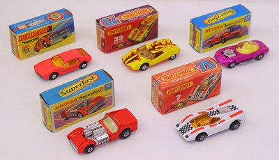 Lot 813 - Matchbox Superfast and Streakers series group...