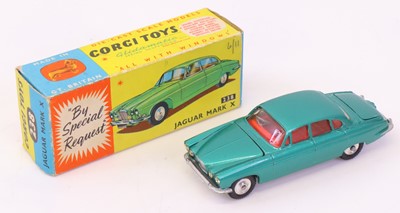 Lot 840 - Corgi Toys No. 238 Jaguar MKX in a metallic...