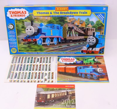 Lot 104 - Hornby Thomas & The Breakdown Train set....