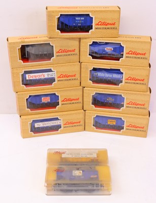 Lot 51 - Eleven Liliput Modelbahn HO grain wagons, all...