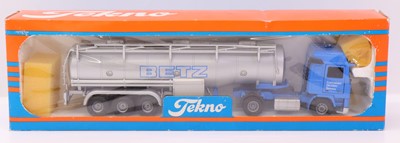 Lot 480 - Tekno 1/50 scale Volvo F12 Cab and Betz Tanker...