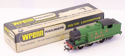 Lot 550 - W2217 Wrenn 00-gauge 0-6-2 tank loco LNER...