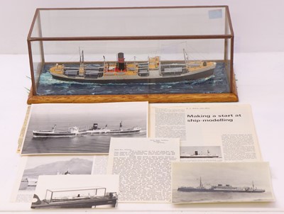 Lot 1209 - R.A. WILSON well-built model of TSS Clan...
