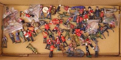 Lot 333 - Small collection of loose, playworn lead...