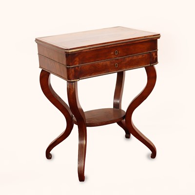 Lot 261 - An early 19th century continental mahogany and...