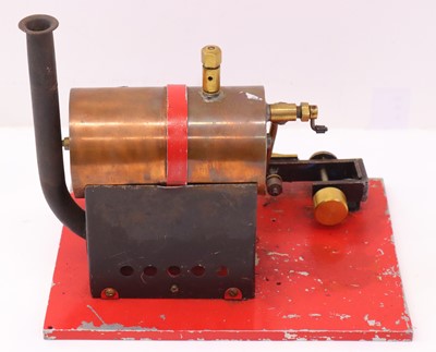 Lot 451 - Live steam hand-built stationary engine,...
