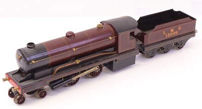Lot 226 - Bowman 0-gauge live steam possible repaint 4-4-...