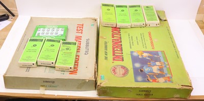Lot 475 - Collection of Subbuteo to include a table...