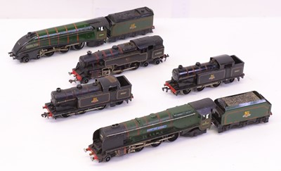 Lot 523 - Five Hornby Dublo 3-rail locos, including an...