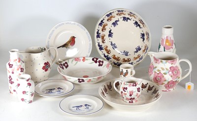 Lot 37 - A collection of Emma Bridgewater tableware, to...