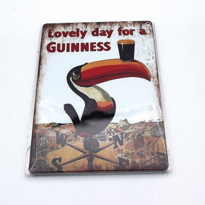 Lot 26 - A collection of four reproduction metal...