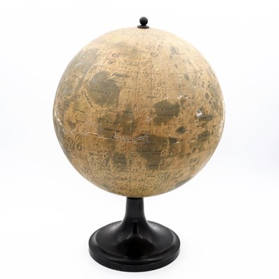Lot 128 - A rare 10" diameter USSR lunar globe, Moscow...