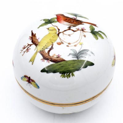 Lot 81 - A Herend hand-painted 'Rothschild Bird'...