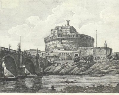 Lot 502 - After Louis G. Rosini (1790-1857) - Verduta...