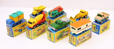Lot 774 - Matchbox 1/75 series regular wheels and...