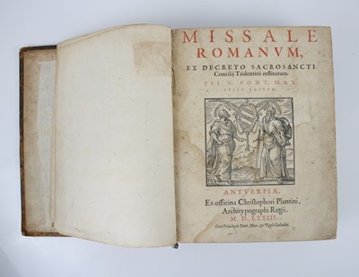Lot RELIGIOUS; Pope Pius V; Missale Romanum ex...