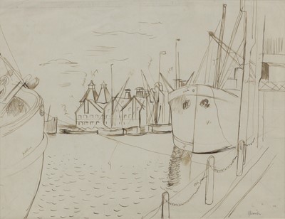 Lot 9 - John Nash RA (British, 1893-1977) - Ipswich,...