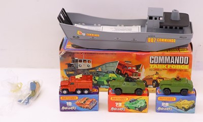 Lot 824 - Matchbox G-9 Commando Task Force, complete set...